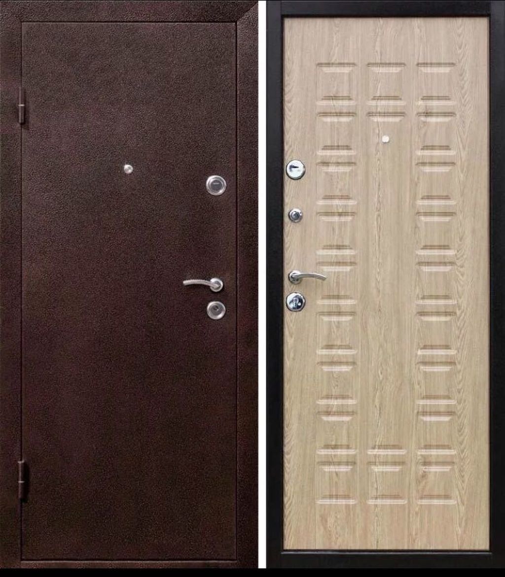 Двери металлические утепленные для постоянного проживания